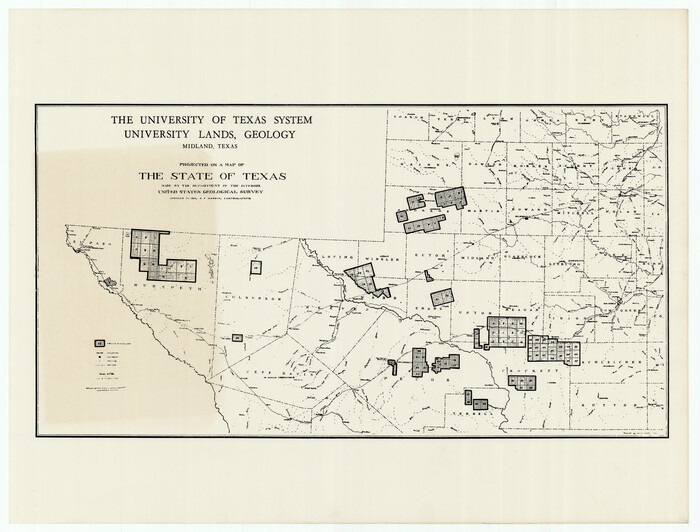 93235, University of Texas System University Lands, Twichell Survey Records
