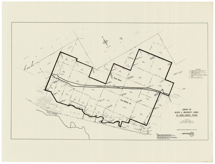 93250, University of Texas System University Lands, Twichell Survey Records