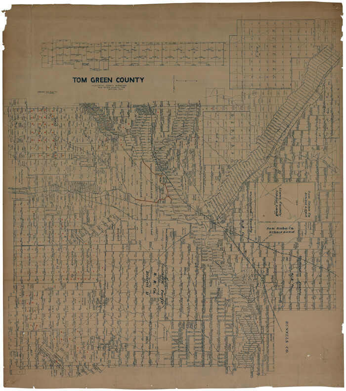 93253, Tom Green County, Twichell Survey Records