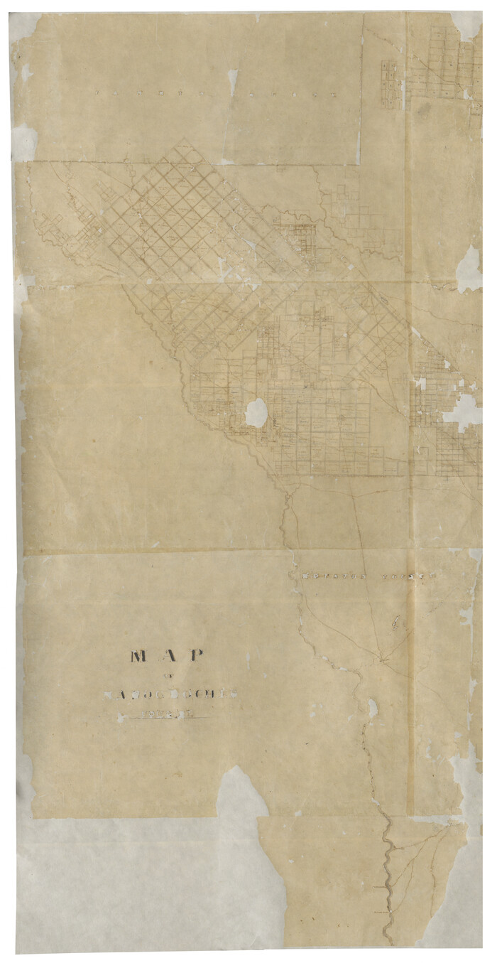 93370, Map of Nacogdoches County, General Map Collection