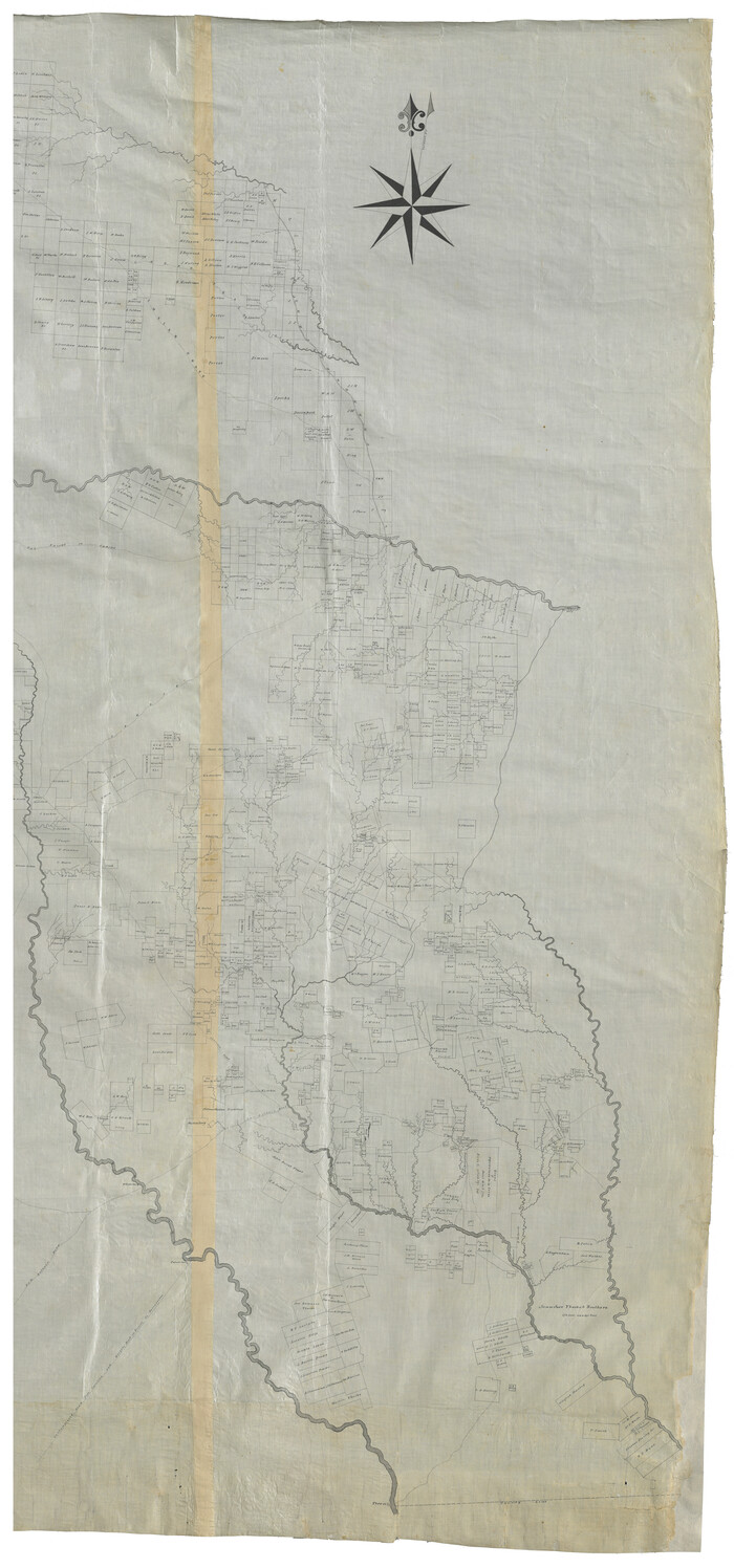 93375, Map of Nacogdoches County, General Map Collection