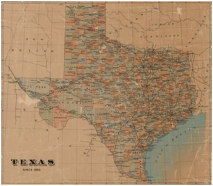 93413, Texas since 1850, General Map Collection