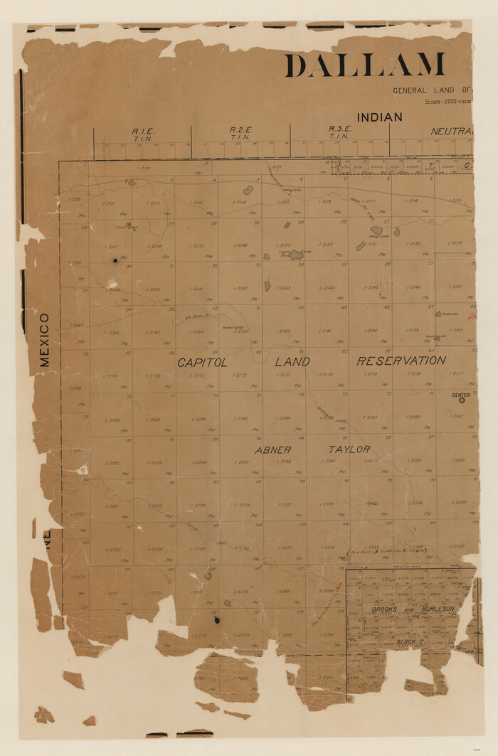 93458, Dallam County, General Map Collection