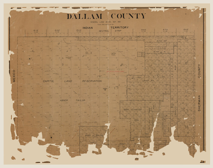 93459, Dallam County, General Map Collection