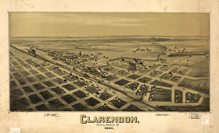 93468, Clarendon, Texas, Donley Co., Library of Congress