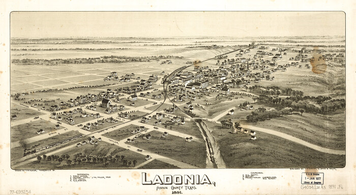 93475, Ladonia, Fannin County, Texas, Library of Congress