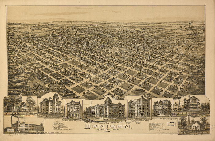 93480, Denison, Grayson County, Texas, 1891, Library of Congress