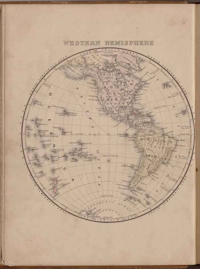 93510, Western Hemisphere, General Map Collection