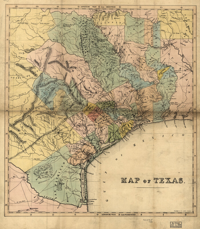 93572, Map of Texas, Library of Congress