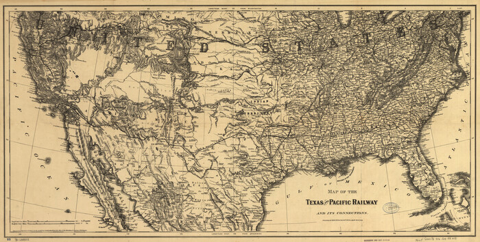 93601, Texas and Pacific Railway and its connections., Library of Congress