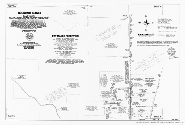 93660, Lamar County State Real Property Sketch 1, General Map Collection