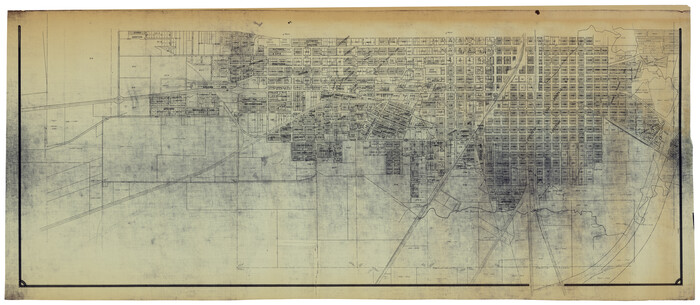 93674, Map of the City of Corsicana (Navarro County) Texas, General Map Collection
