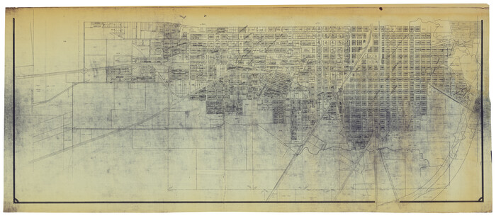 93674, Map of the City of Corsicana (Navarro County) Texas, General Map Collection