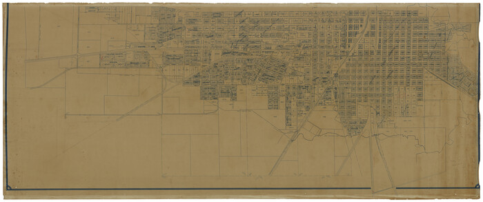 93675, Map of the City of Corsicana (Navarro County) Texas, General Map Collection