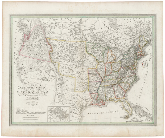 93694, Die Vereinigten Staaten von Nord-America, General Map Collection