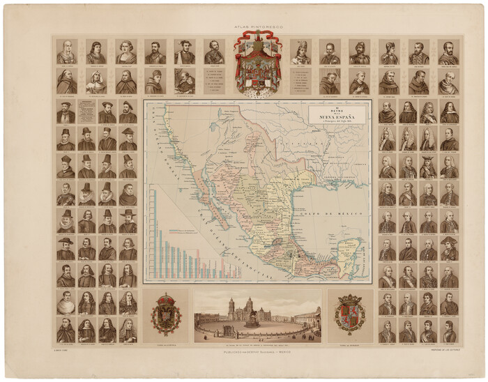 93751, Reyno de la Nueva España a Principios del Siglo XIX, General Map Collection