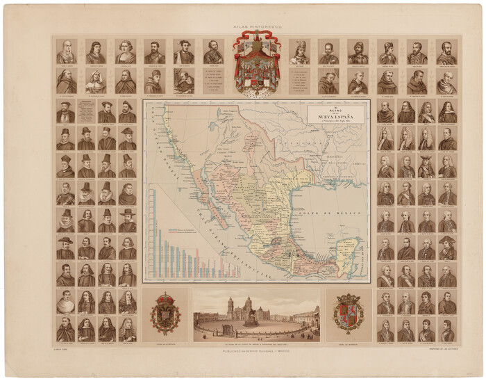 93751, Reyno de la Nueva España a Principios de Siglo XIX, General Map Collection