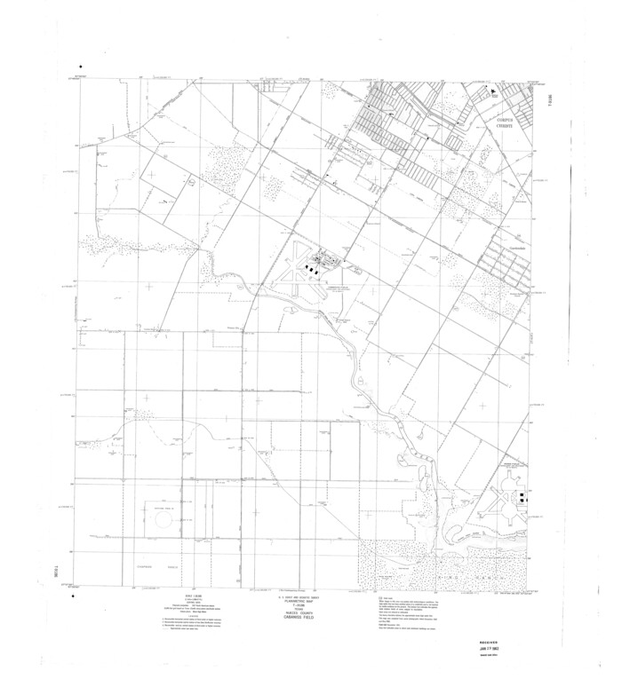 9377, Kleberg County Rolled Sketch 10-2, General Map Collection