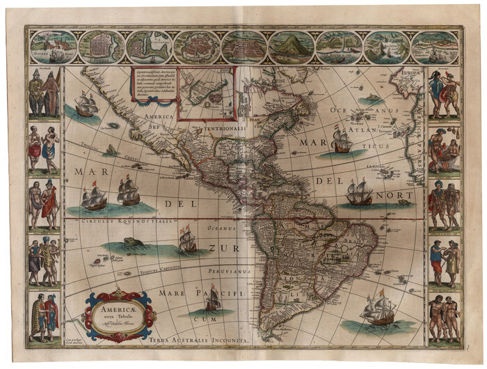 93812, Americae nova Tabula, Holcomb Digital Map Collection