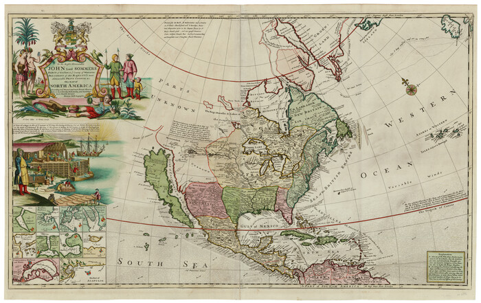 93823, Map of North America, Holcomb Map Collection

