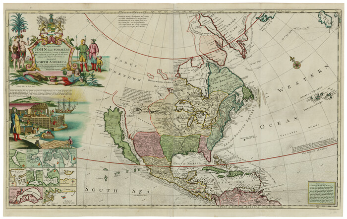 93823, Map of North America, Holcomb Digital Map Collection