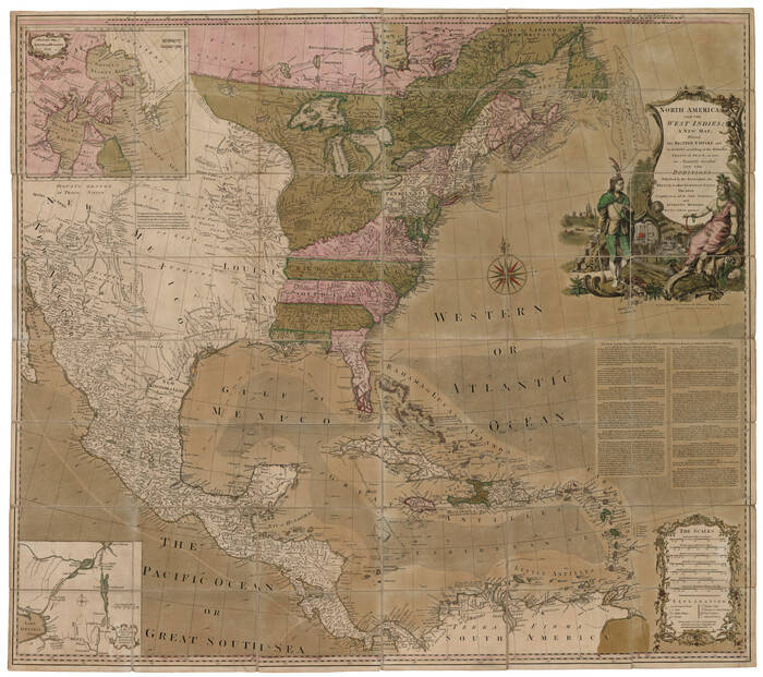 93834, North America and the West Indies, Holcomb Digital Map Collection