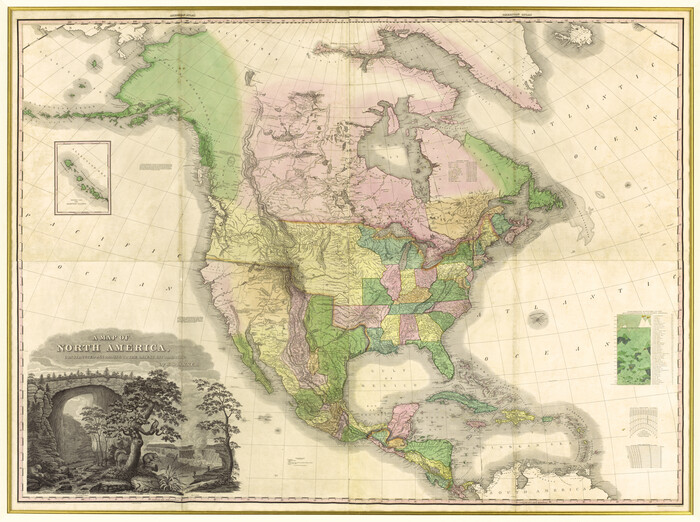 93845, A Map of North America, constructed according to the latest information, Holcomb Digital Map Collection