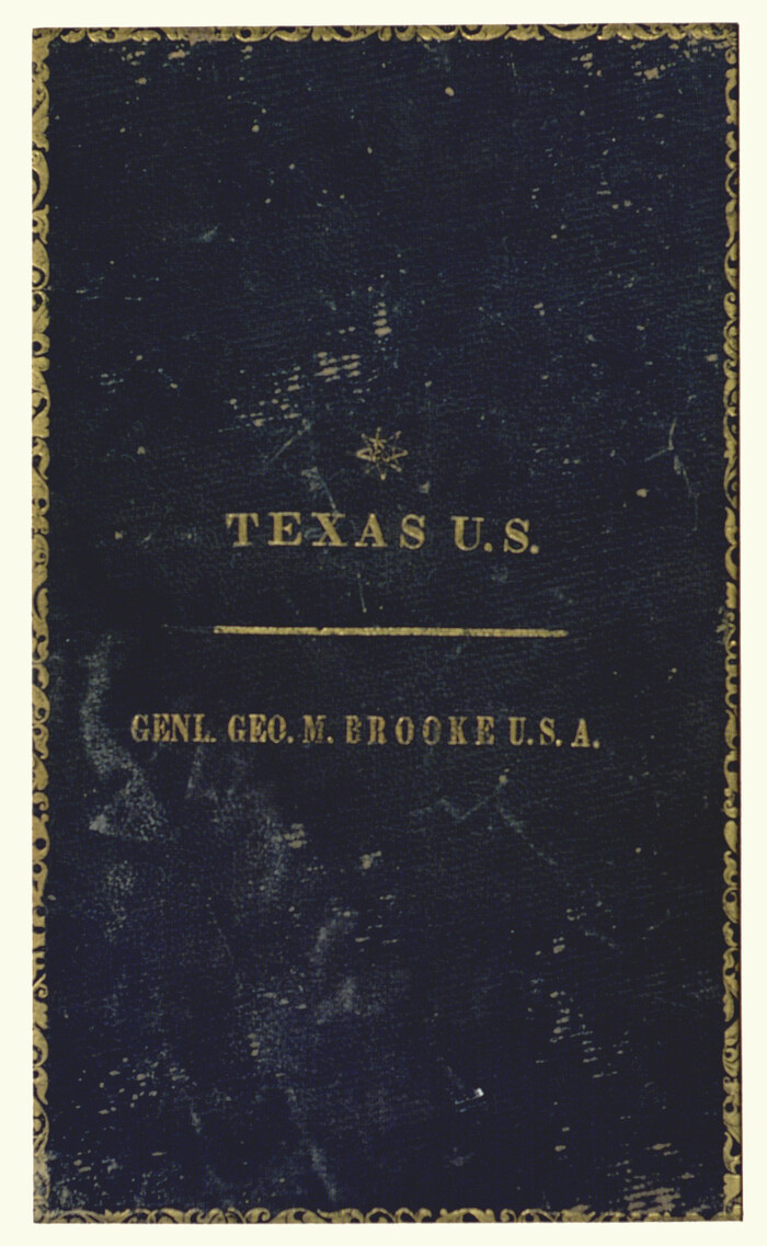 93868, Map of Texas and the Countries Adjacent compiled in the Bureau of the Corps of Topographical Engineers from the Best Authorities, Holcomb Digital Map Collection
