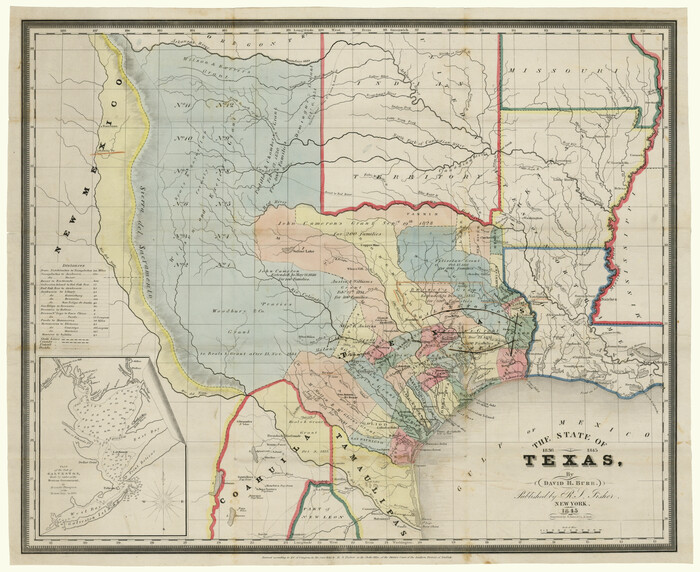 93870, The State of Texas, Holcomb Digital Map Collection