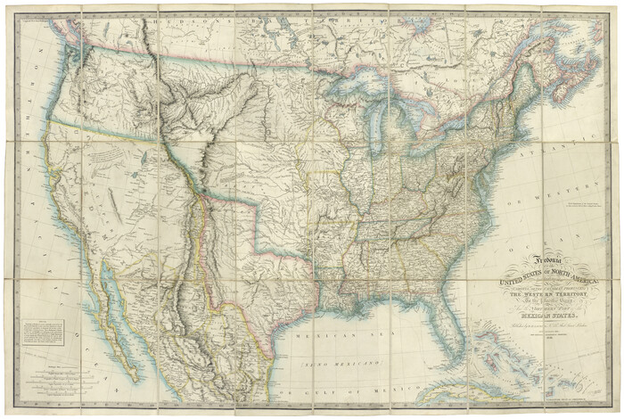 93879, Fredonia or the United States of North-America; including also Cabotia, or the Canadian Provinces; the Western Territory to the Pacific Ocean; and the Northern Part of the Mexican States, Holcomb Digital Map Collection