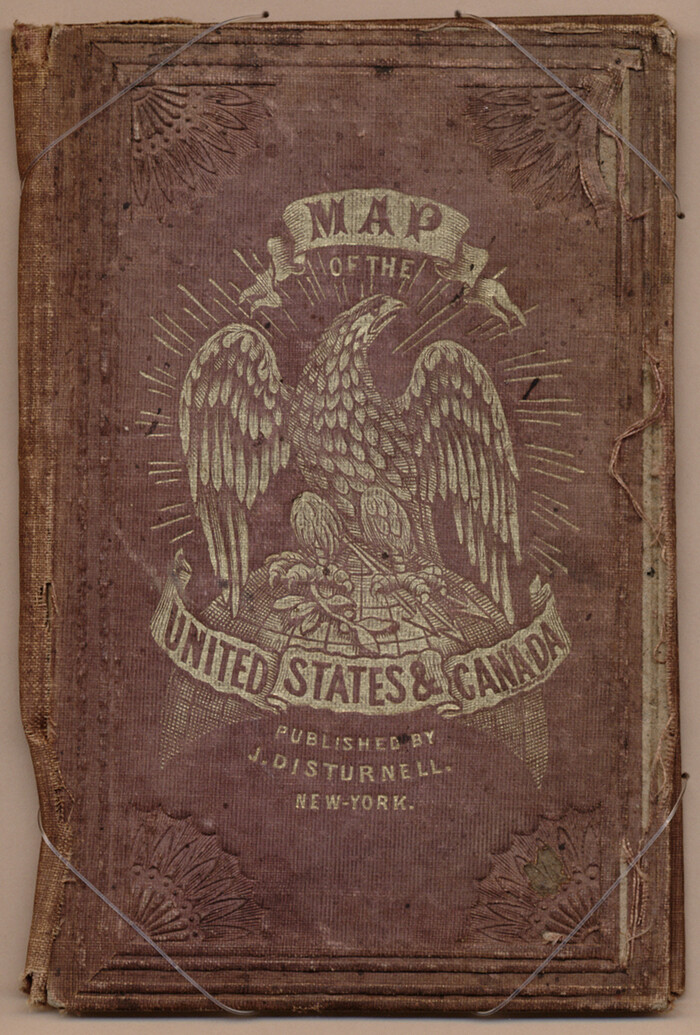 93919, Map of the United States and Canada, Holcomb Digital Map Collection