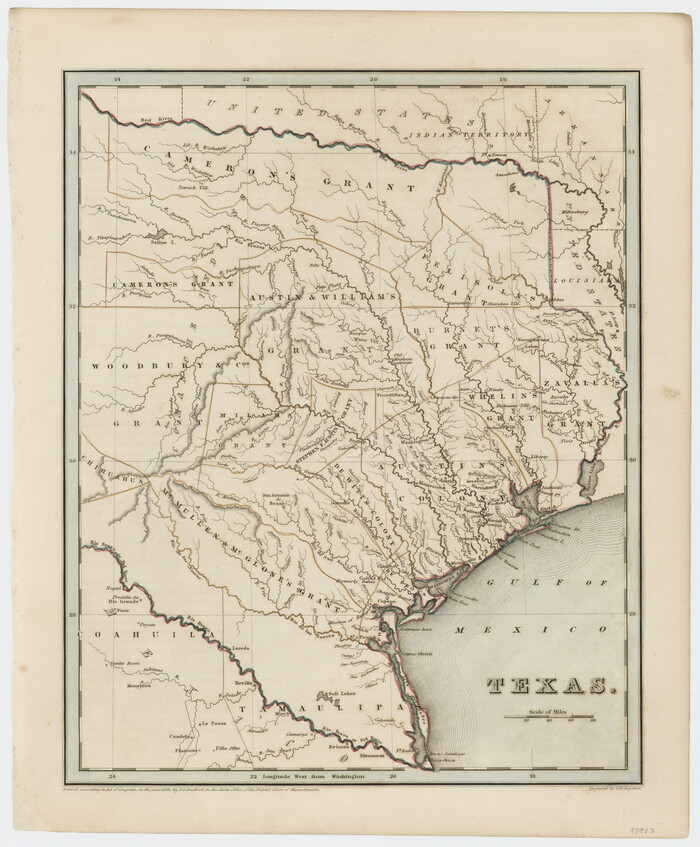 93923, Texas, General Map Collection
