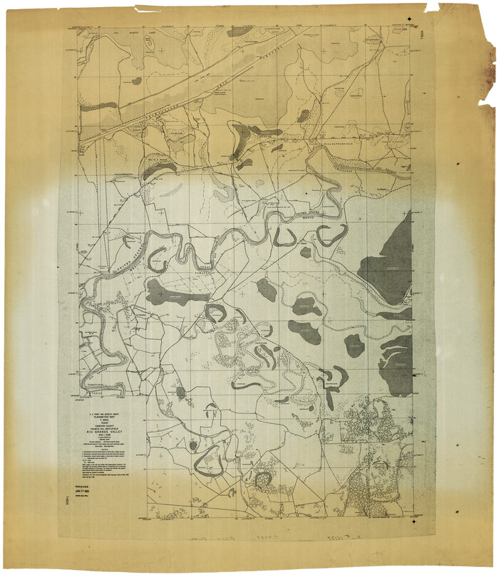 9397, Kleberg County Rolled Sketch 10, General Map Collection
