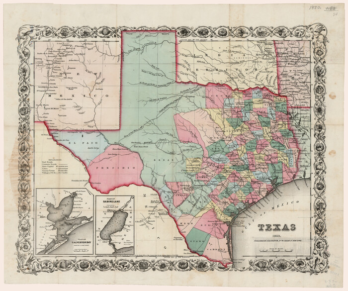 93982, Texas, Rees-Jones Digital Map Collection