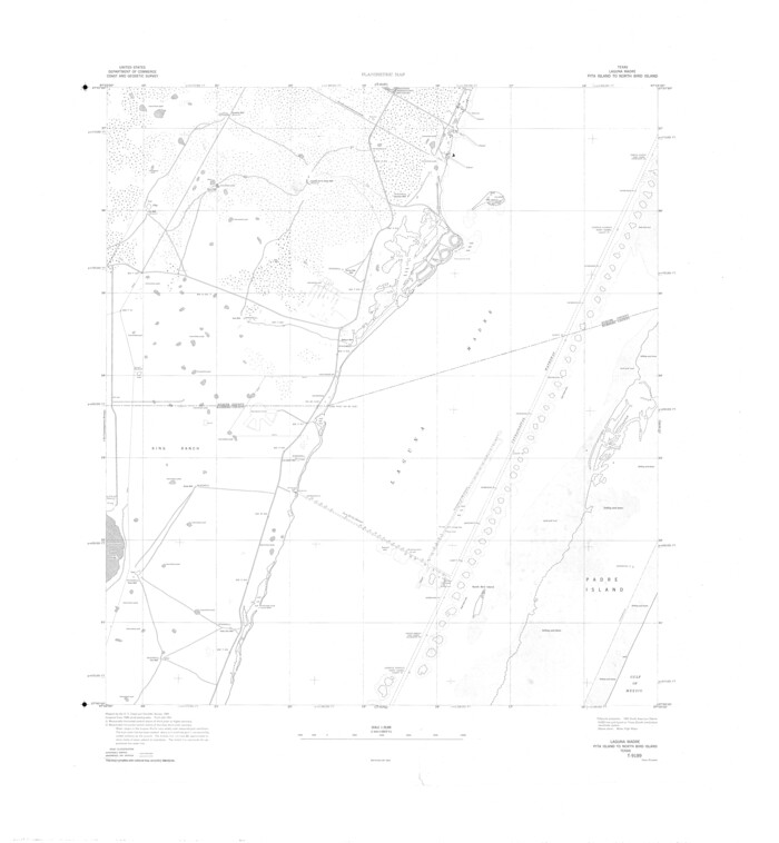 9401, Kleberg County Rolled Sketch 10-7, General Map Collection