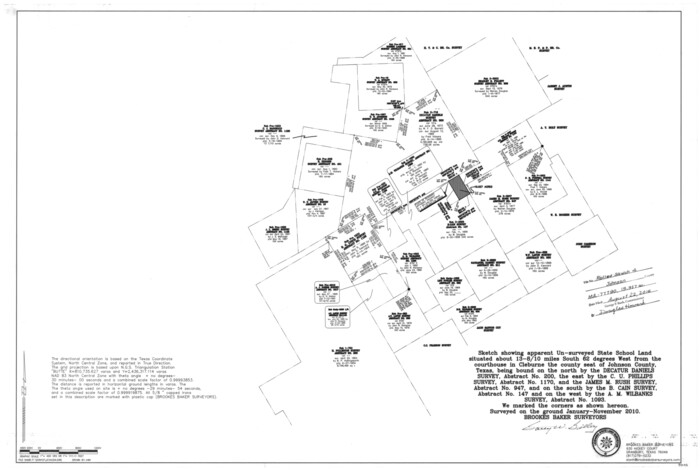94047, Johnson County Rolled Sketch 4, General Map Collection
