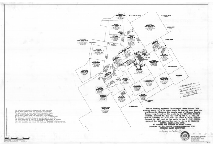 94047, Johnson County Rolled Sketch 4, General Map Collection