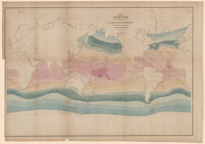 94057, Chart of the World shewing the tracks of the U.S. Exploring Expedition in 1833, 39, 40, 41 & 42, Rees-Jones Digital Map Collection
