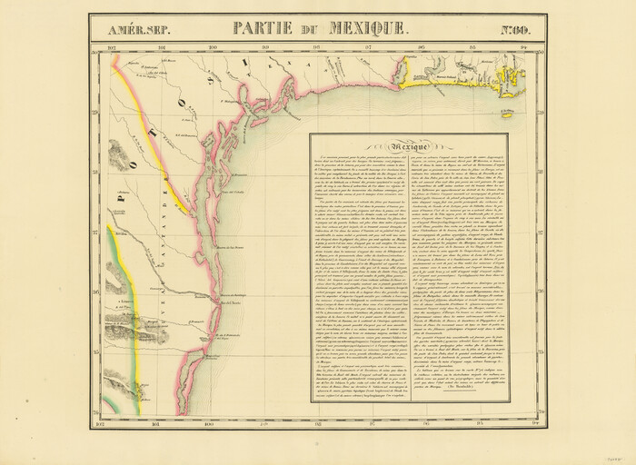 94072, Partie du Mexique, General Map Collection