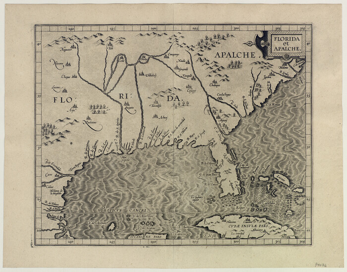 94076, Florida et Apalche, General Map Collection