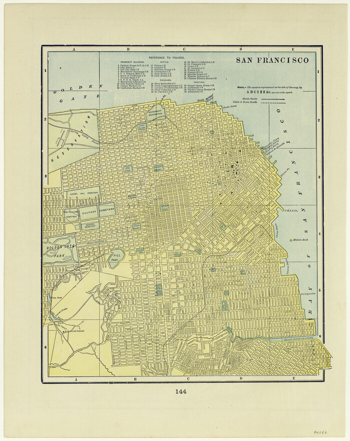 94086, San Francisco, General Map Collection