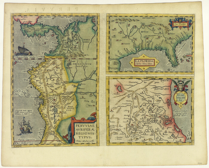 94100, La Florida / Peruviae Avriferæ Regionis Typus / Guastecan, General Map Collection