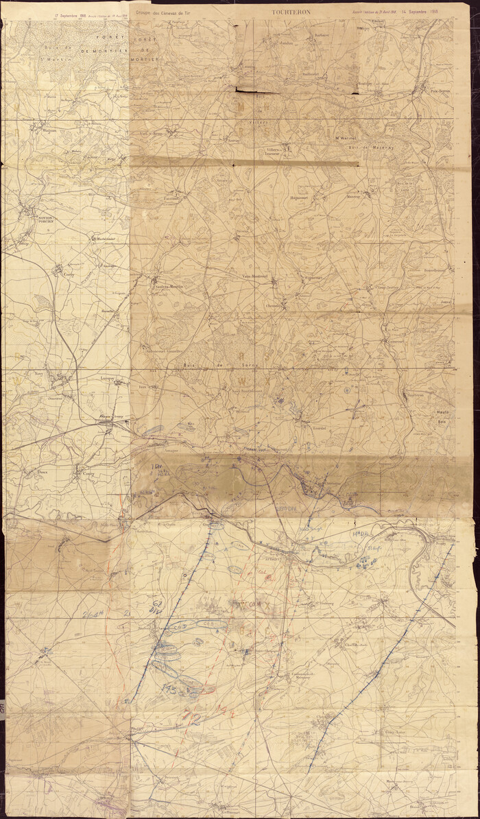 94138, [Movements & Objectives of the 143rd & 144th Infantry and many other divisions and regiments, 1918], Non-GLO Digital Images
