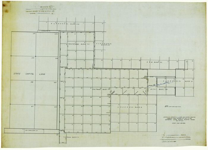 9414, Lamb County Rolled Sketch 4, General Map Collection