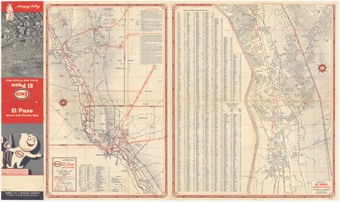 94176, El Paso Street and Vicinity Map (Verso), General Map Collection