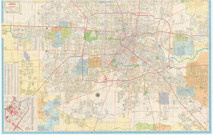 94179, Houston including Bellaire, Bunker Hill, Galena Park, Hedwig, Hilshire, Hunters Creek, Jacinto City, Jersey Village, Missouri City, Pasadena, Piney Point, South Houston, Spring Valley, West University Place and adjoining communities [Recto], General Map Collection