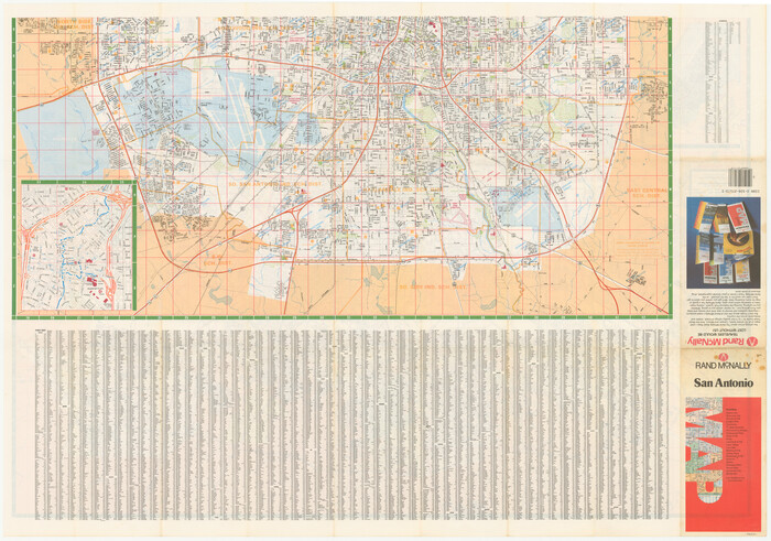 94182, San Antonio [Verso], General Map Collection