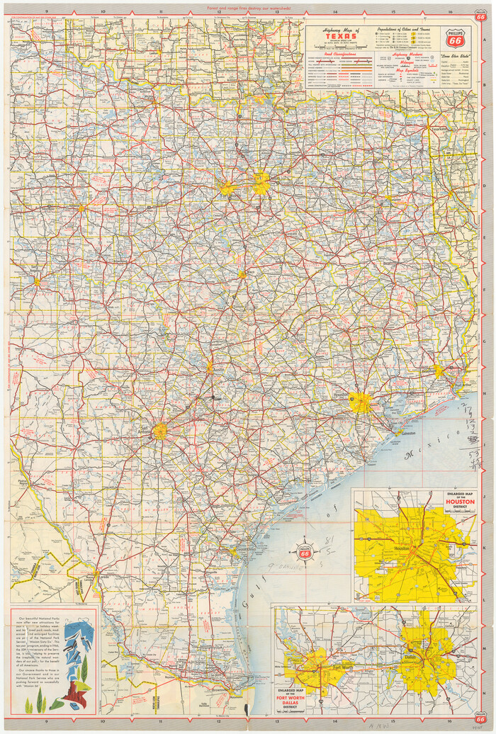 94185, Texas [Recto], General Map Collection
