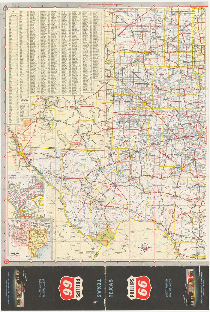 94186, Texas [Verso], General Map Collection