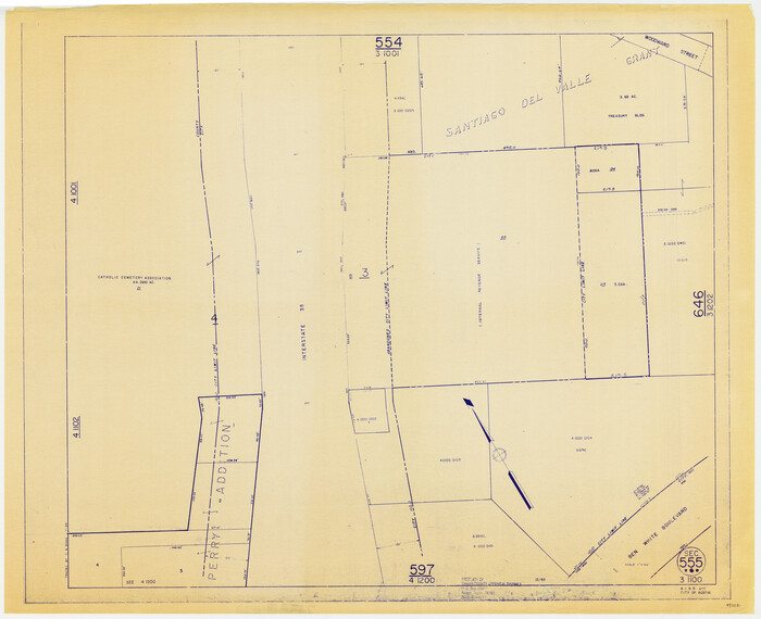 94212, Travis County Appraisal District Plat Map 3_1100, General Map Collection